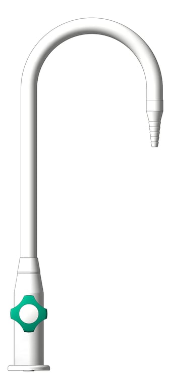 Left Image of Mixer Bench Enware Slimline Laboratory Gooseneck