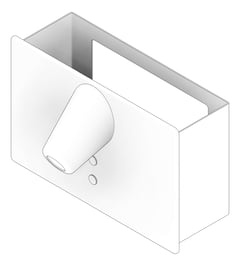 3D Documentation Image of Outlet Wall Enware Custodian Sensor