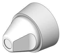 3D Shaded Image of Outlet Wall Enware Detention AntiLigature Recess