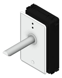 3D Shaded Image of Spout Wall Enware Aquablend BatteryOperated