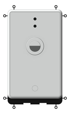 Front Image of Spout Wall Enware Aquablend BatteryOperated