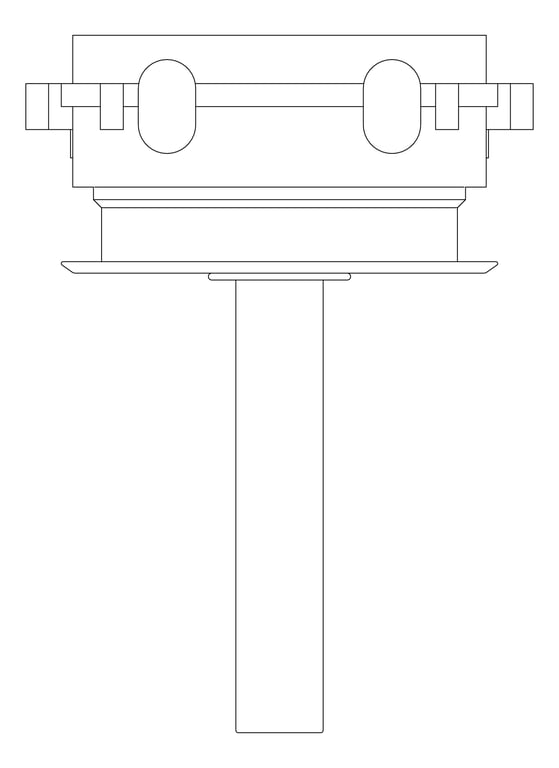 Plan Image of Spout Wall Enware Aquablend BatteryOperated