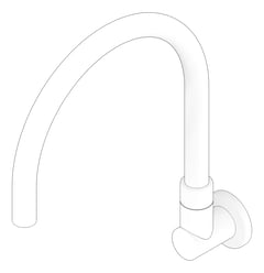 3D Documentation Image of Spout Wall Enware Cache Curved