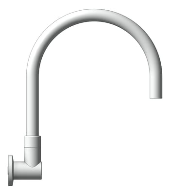 Left Image of Spout Wall Enware Cache Curved