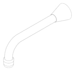 3D Documentation Image of Spout Wall Enware Classic Bath