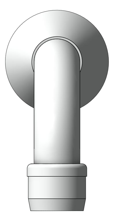 Front Image of Spout Wall Enware Classic Bath