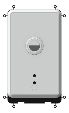 Front Image of Spout Wall Enware OnDemand BatteryOperated