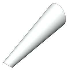 3D Shaded Image of Spout Wall Enware Restore