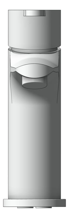 Front Image of TapSet Basin Enware Amara