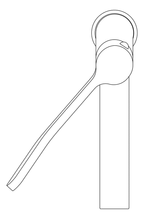 Plan Image of TapSet Basin Enware Leva Sequential ExtendedLever