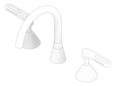 3D Documentation Image of TapSet Basin Enware WellbeingLivia