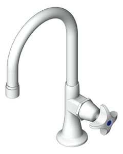 3D Shaded Image of TapSet Hob Enware Gooseneck BottleFiller