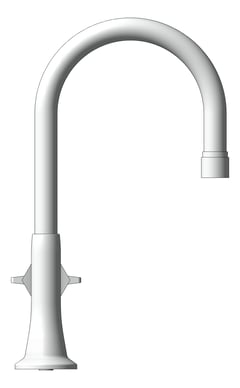 Left Image of TapSet Hob Enware Gooseneck BottleFiller