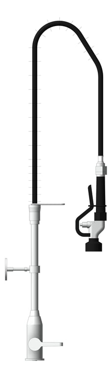 Left Image of TapSet Hob Enware PreRinseUnit DualMixer