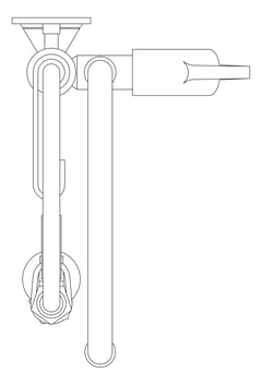 Plan Image of TapSet Hob Enware PreRinseUnit PotFiller Short