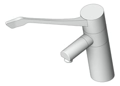 3D Shaded Image of TapSet Sink Enware Aquablend
