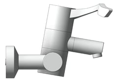 Left Image of TapSet Wall Enware Aquablend Surgeon