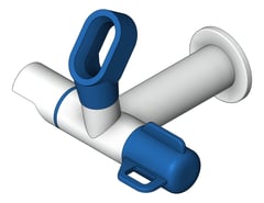 3D Shaded Image of TapSet Wall Enware Bubbler BottleFiller