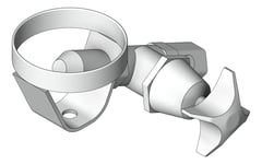 3D Shaded Image of TapSet Wall Enware Bubbler CamAction