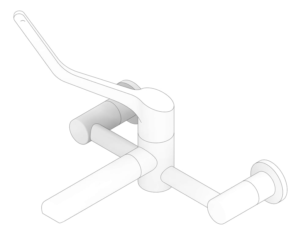3D Documentation Image of TapSet Wall Enware Leva Sequential Surgeon
