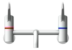 Front Image of TapSet Wall Enware Leva Surgeon Fixed