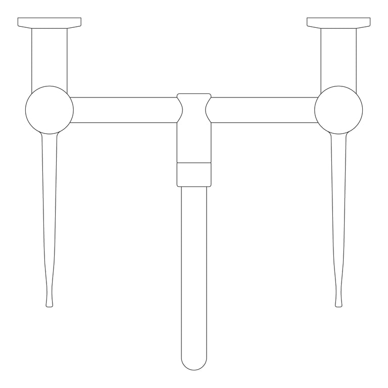 Plan Image of TapSet Wall Enware Leva Surgeon Fixed