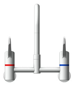 Front Image of TapSet Wall Enware Leva Surgeon Swivel