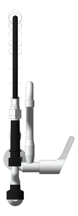 Front Image of TapSet Wall Enware PreRinseUnit PotFiller Short