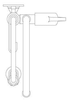 Plan Image of TapSet Wall Enware PreRinseUnit PotFiller Short