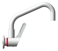 Left Image of TapSet Wall Enware WellbeingLeva Sink