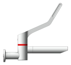 Left Image of TapSet Wall Enware WellbeingLeva Straight