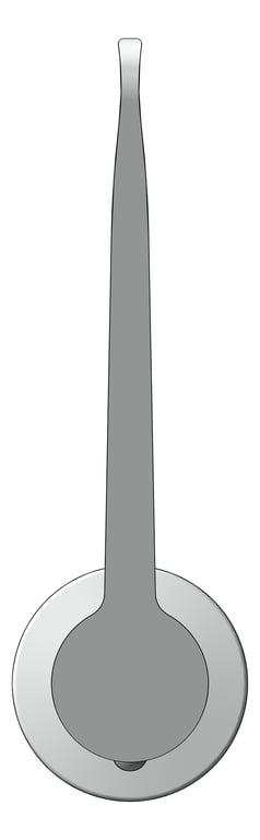 Front Image of Tap Wall Enware Leva