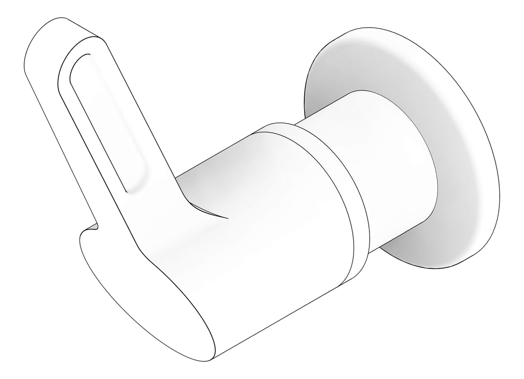 3D Documentation Image of Tap Wall Enware WellbeingLeva