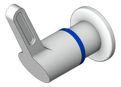 3D Shaded Image of Tap Wall Enware WellbeingLeva