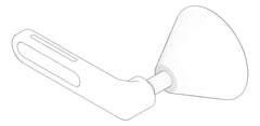 3D Documentation Image of Tap Wall Enware WellbeingLivia RightTurnClose
