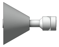 Left Image of Tap Wall Enware WellbeingLivia RightTurnClose