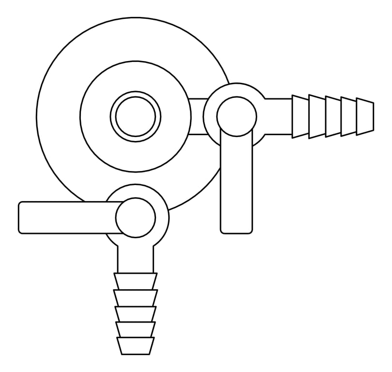Plan Image of Turret Enware SchoolLab TwoWay90Deg