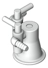 3D Shaded Image of Turret Enware TwoWayRightAngle