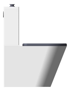 Left Image of ToiletSuite CloseCoupled Enware RaisedHeight