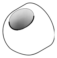 3D Documentation Image of Bracket Wall Enware HoseRestrictor