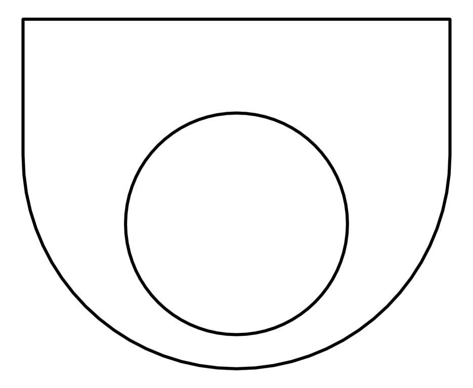 Plan Image of Bracket Wall Enware HoseRestrictor