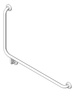 3D Shaded Image of GrabRail 90Deg Enware Wellbeing Right