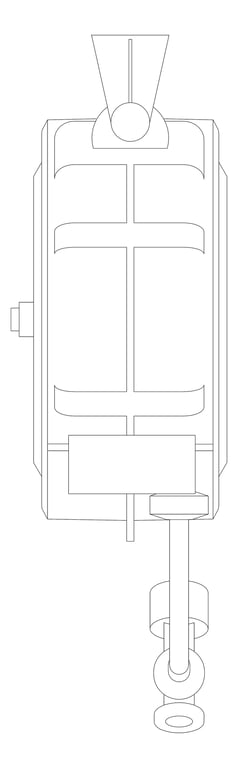Plan Image of HoseReel Wall Enware WashDown TriggerSpray HeavyDuty