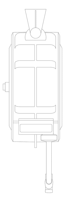 Plan Image of HoseReel Wall Enware WashDown TriggerSpray