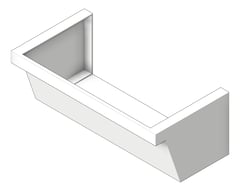 3D Shaded Image of Shroud Basin Enware Lutana MentalHealth