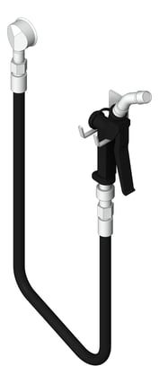 3D Shaded Image of TriggerSpray Wall Enware Delrin FlexibleHose