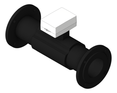 3D Shaded Image of WaterMeter Cold Enware Hydrus2 WirelessAndWired 100mm