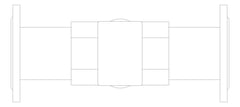 Plan Image of WaterMeter Cold Enware Hydrus2 WirelessAndWired 100mm