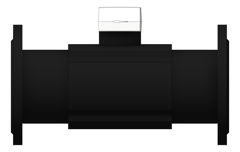 Front Image of WaterMeter Cold Enware Hydrus2 WirelessAndWired 150mm