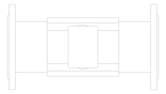 Plan Image of WaterMeter Cold Enware Hydrus2 WirelessAndWired 150mm